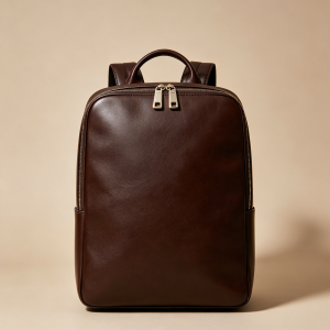 Genuine Leather 16 Inch Business Laptop Backpack