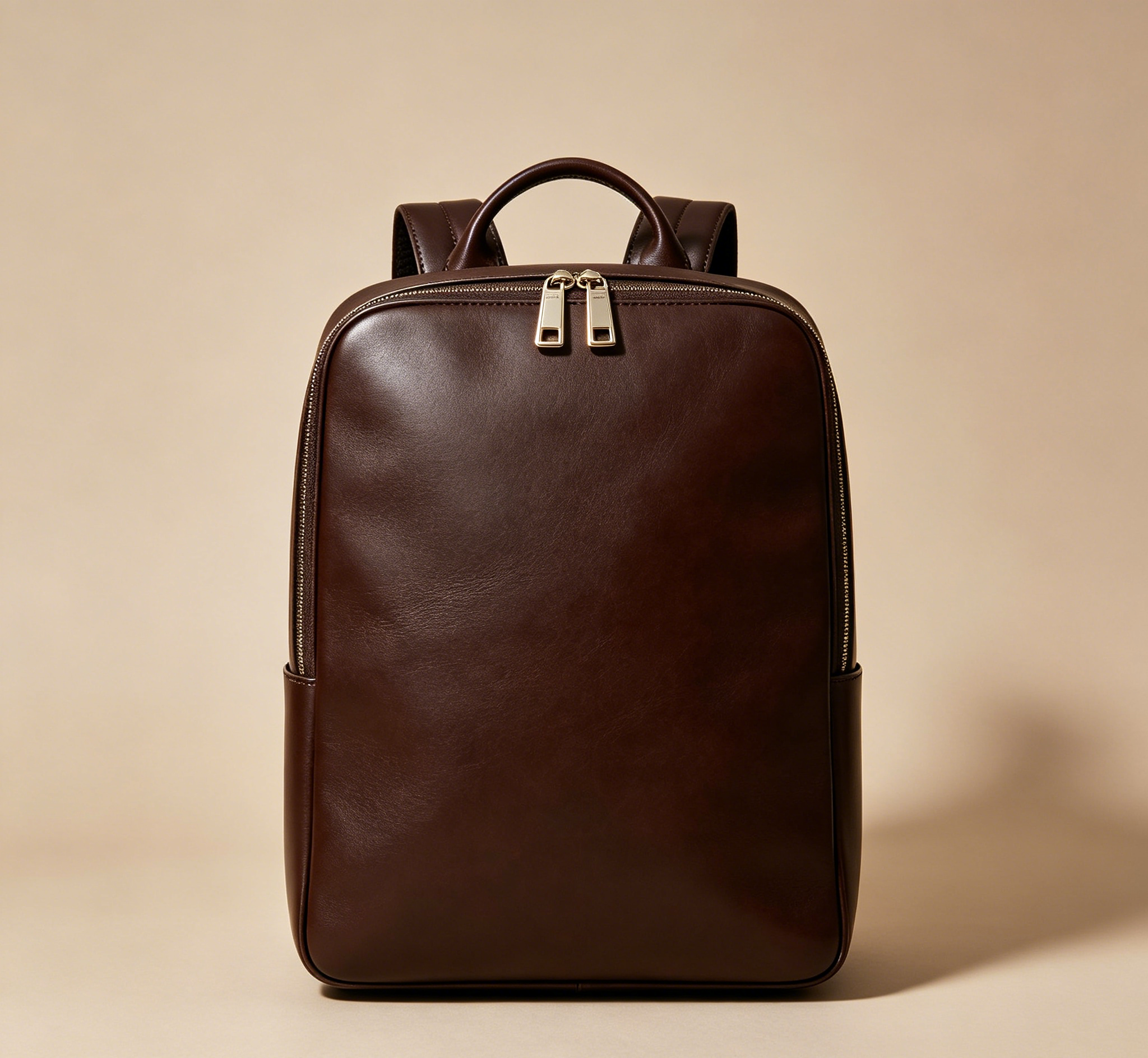 Genuine Leather 16 Inch Business Laptop Backpack